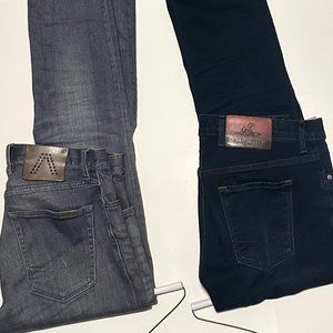 Alberto Jeans 30 W x 32 L Stretch Pipe Fit